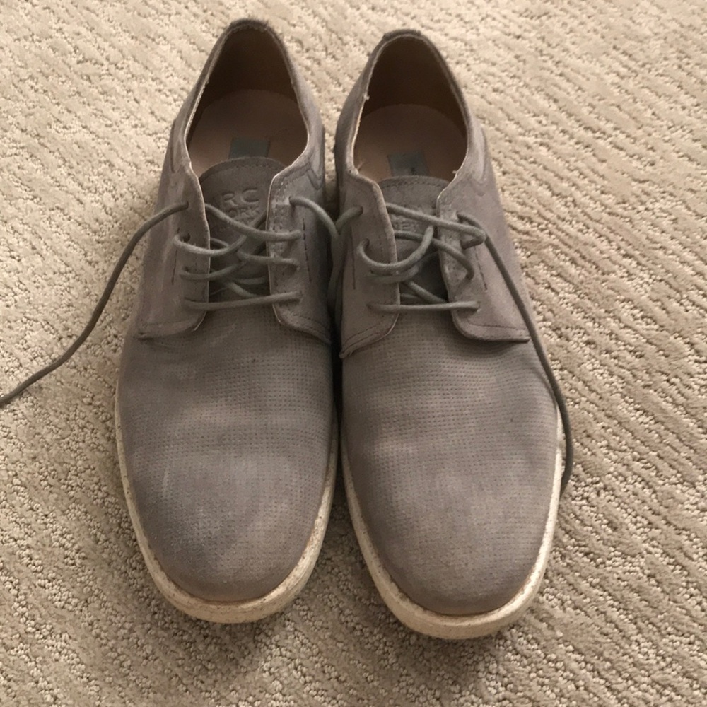 Marc New York Suede Leather Dress Shoes